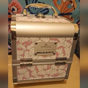 SANRIO HELLO KITTY ❤️IMPRESSIONS VANITY SLAYCUBE MAKEUP TRAVEL CASE TRAIN CASE